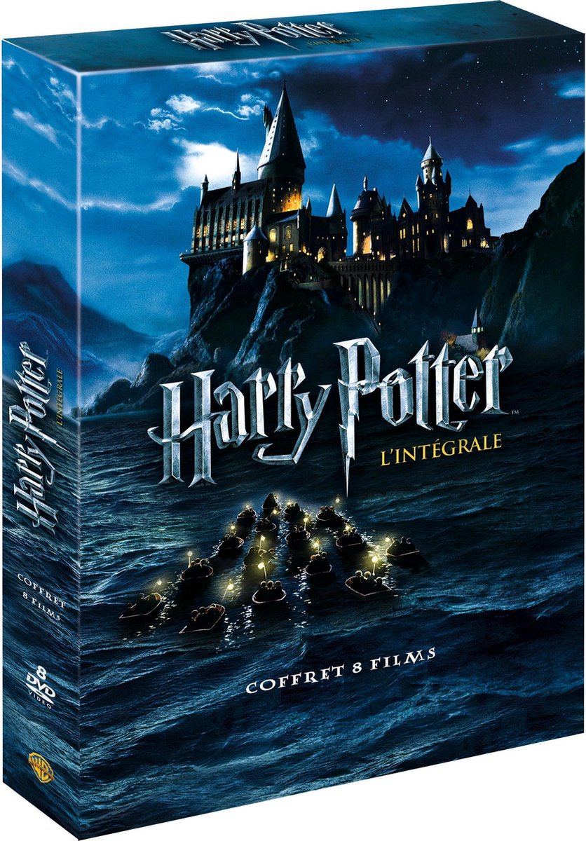 Jaquette DVD de Harry Potter Intégrale custom - Cinéma Passion