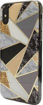Trendy Fashion Cover iPhone X/XS Marble Mix