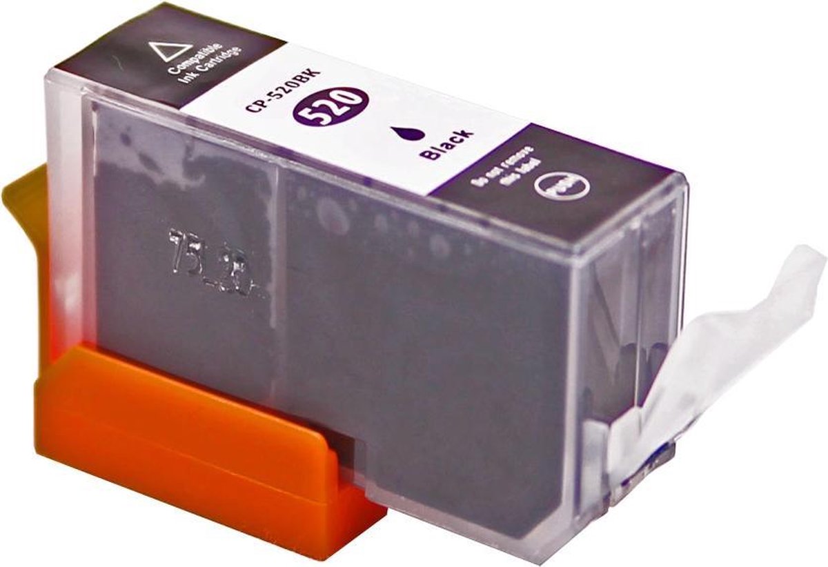 ABC huismerk inkt cartridge geschikt voor Canon 520 PGBK PGI-520BK foto zwart voor IP-3600 Series IP-4600 IP-4600X IP-4700 MP-540 MP-550 MP-560 MP-620 MP-630 MP-640 MP-640R MP-980 MP-990 MX860 MX870