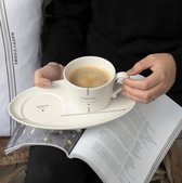 BC | Combie Deal | Bord en Mok Coffee makes you happy