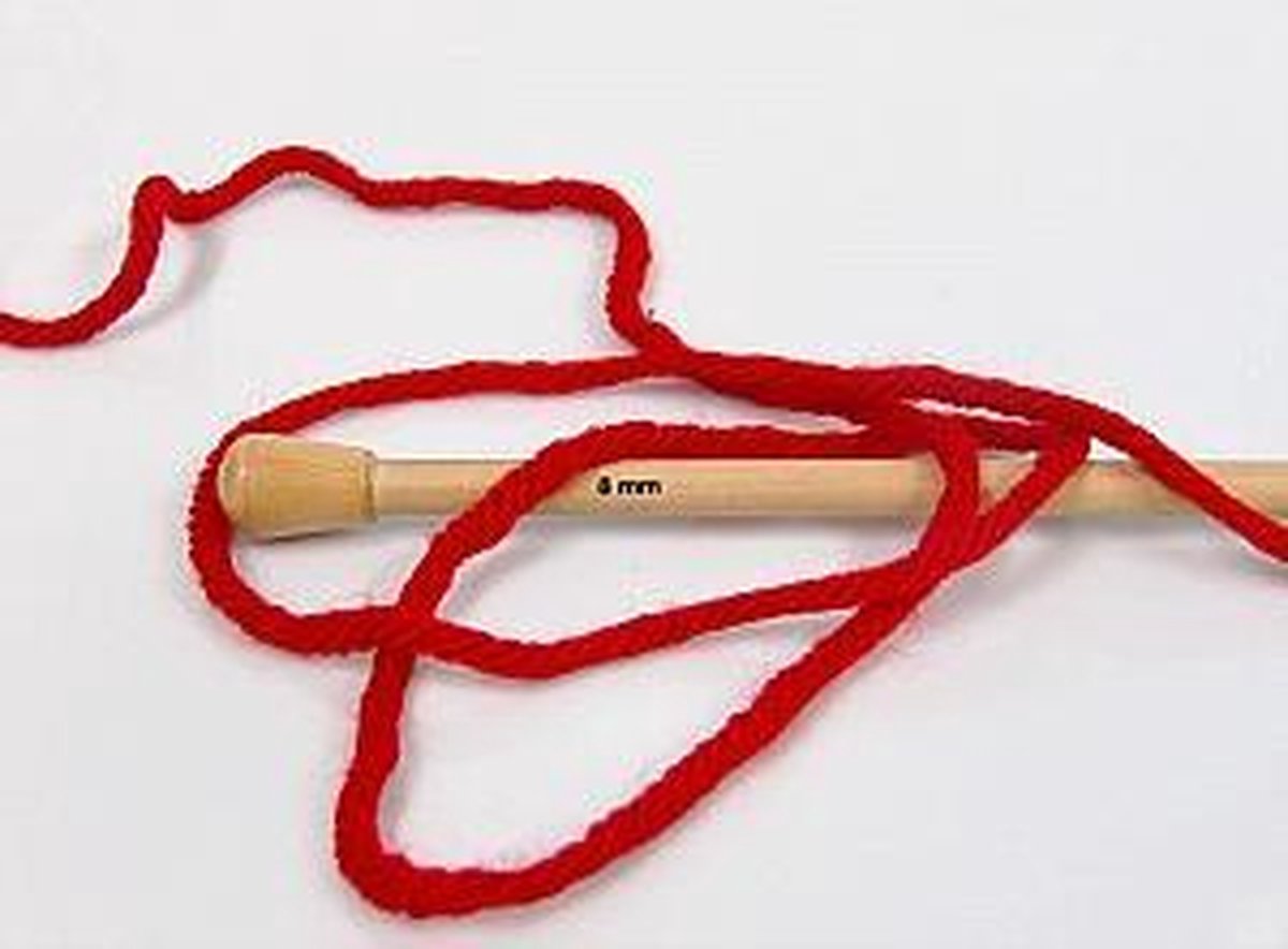 Breiwol, 4 x 100 g meerkleurig breigaren voor haken, zacht, grof garen voor garenprojecten, voor maken van pluche ballen, handgemaakte tassen, truien, schoenen, hoeden, dekens, sjaals (donkerroze