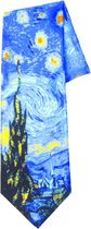 Robin Ruth Stropdas - Van Gogh Starry Night donker blauw