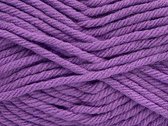 Breigaren 100gram kopen kleur lila – super bulky yarn acryl garen dik – haken en breien met pendikte 8 – 9 mm. – pakket van 4 bollen