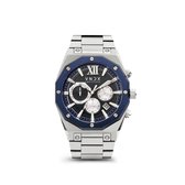 VNDX Amsterdam - Horloge voor mannen - Wise Man Staal Blauw