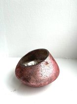 Waxinelichthouder Bloom - Pink - Small - Ø11 x H7