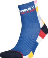 TOMMY JEANS UNISEX  SHORT SOCK 1P RACERCHECK