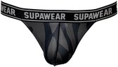 Supawear POW Beast String Zwart - MAAT XL - Heren Ondergoed - String voor Man - Mannen String