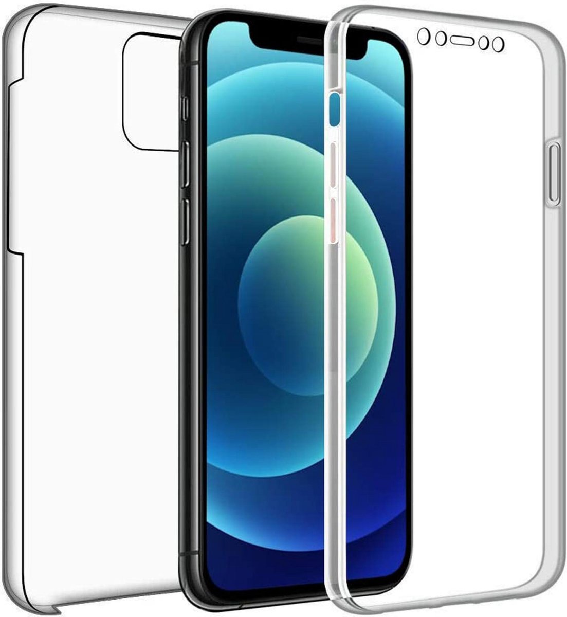 iPhone 12 Pro hoesje - iPhone 12 Pro case - Apple iPhone 12 Pro hoesje - Apple iPhone 12 Pro case - Back Cover - Transparant