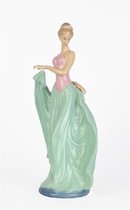 Klassieke danseres - Beeld - Porseleinen dame - 32 cm hoog