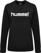 Hummel Hummel Go Cotton Sporttrui - Maat S  - Vrouwen - zwart/wit