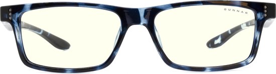 GUNNAR Gaming- en Computerbril - Kids - Cruz Kids Large (Leeftijd 8-12) - Navy-tortoise Frame, Clear Tint - Blauw Licht Bril, Beeldschermbril, Blue Light Glasses, Leesbril, UV Filter