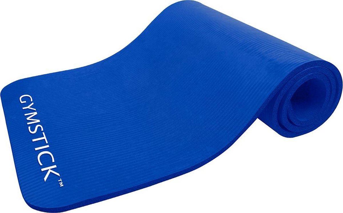 Gymstick Fitnessmat Comfort Blue - Met Online Trainingsvideo's