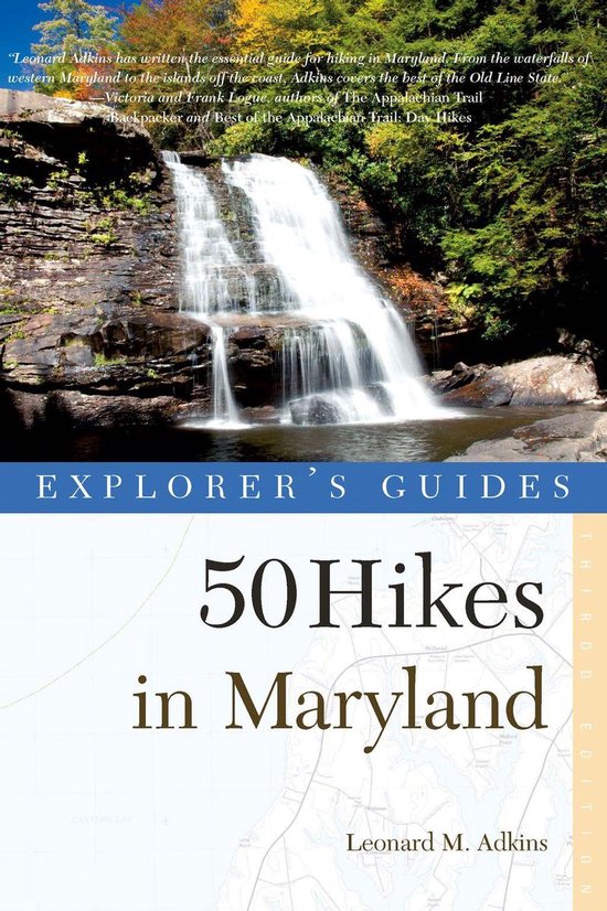 Explorer's Guide 50 Hikes in Maryland - cover