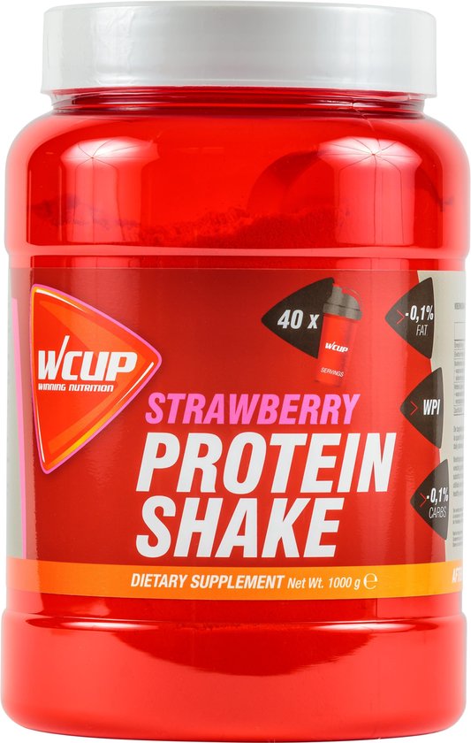 Wcup Proteine Shake Strawberry 1kg