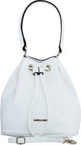 Bucket Bag Handtas David Jones - Wit