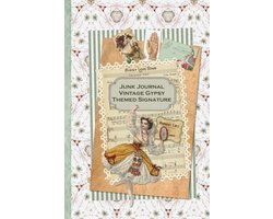 Junk Journal No-Sew Signature- Junk Journal Vintage Gypsy Themed Signature