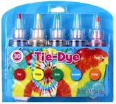 Tie-Dye kit van hoge kwaliteit Kit 3 - Complete kit van 5 kleuren textiel - Tie Dye set - Tie Dye verf premium kwaliteit