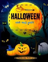 Halloween cut and paste workbook for kids