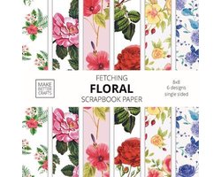 Fetching Floral Scrapbook Paper