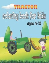 tractor coloring book for kids ages 4-12