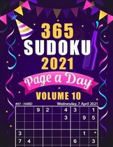 365 Sudoku 2021 Page a Day Volume 10