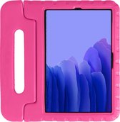 Hoes Geschikt voor Samsung Galaxy Tab A7 Hoes Kinder Hoesje Kids Case Cover Kidsproof - Hoesje Geschikt voor Samsung Tab A7 Hoesje Kinder Hoesje - Roze