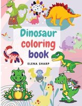 Dinosaur coloring book