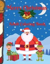 Merry Christmas Adult Coloring Book