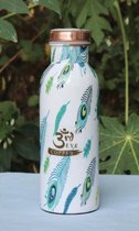3rd EYE Copper - Koperen Waterfles - Copper Water Bottle - Handgemaakt - Handmade - 750ml
