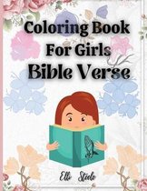 Coloring Book For Girls Bible Verse
