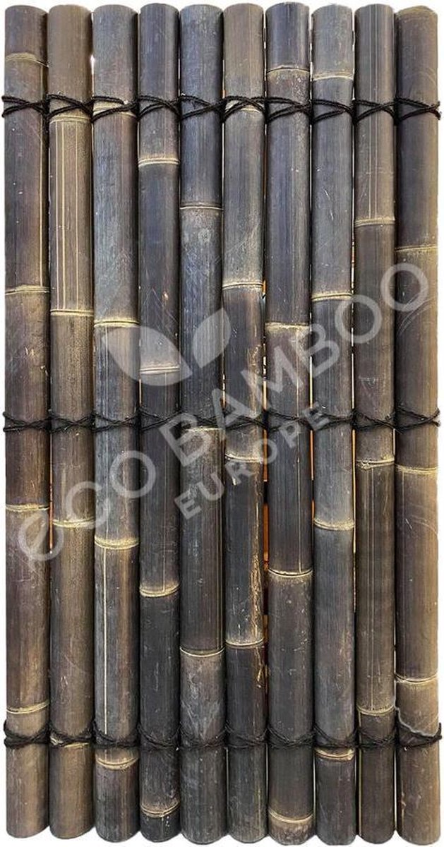 Black Bamboe, Bamboo tuinscherm, schutting, afrastering 180x90 cm