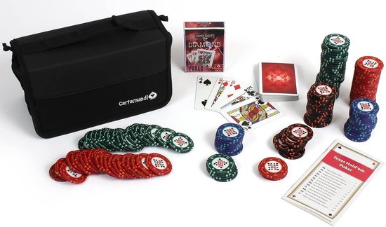 Afbeelding van het spel Casino Quality Compact Poker Set - Diamond Series