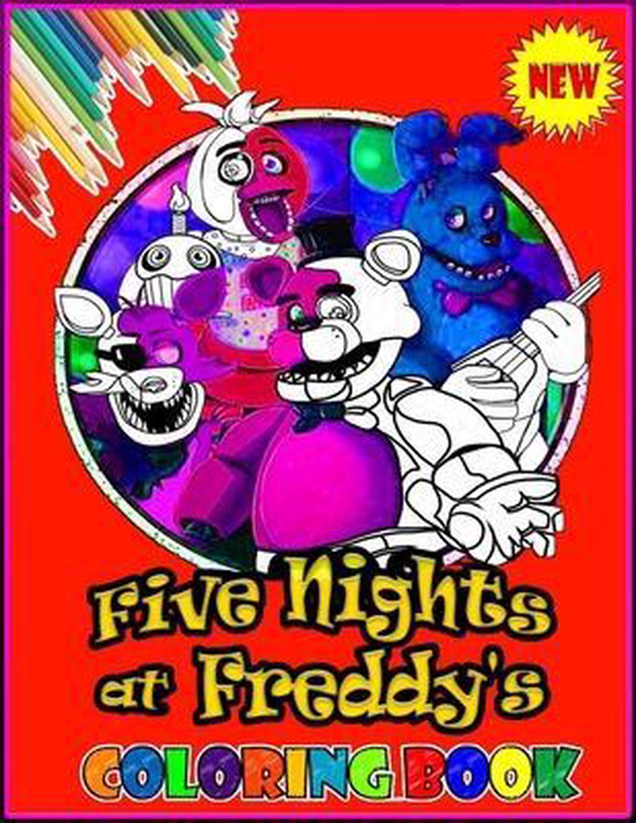 Five Nights At Freddy's Coloring Book: A New Great Coloring Book for ...
