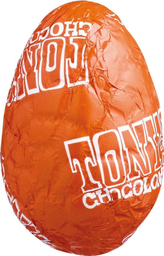 Tony's Chocolonely Paaseitjes Chocolade - Melkchocolade Karamel Zeezout - Uitdeelzak Pasen - Paaschocolade - Paascadeautjes voor Kinderen - Paas Cadeau - 1 x 180 Gram Paaseieren - Tony's Chocolonely