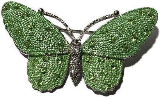 Petra's Sieradenwereld - Broche vlinder groen (50223669)