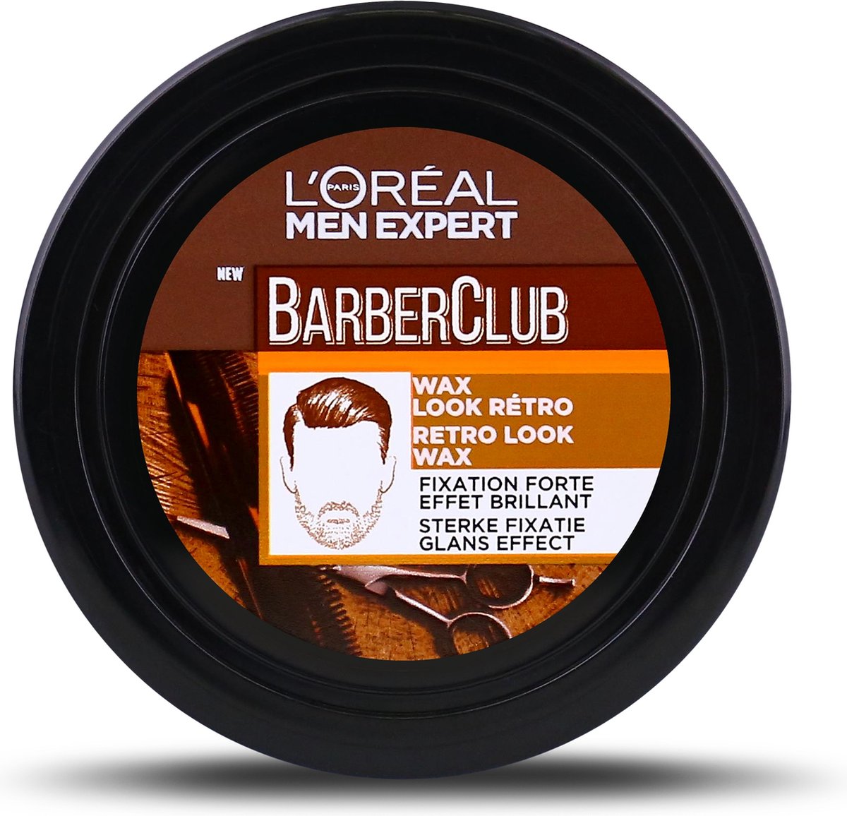 L'Oréal Paris Men Expert Barber Club - Slicked Hair Effect Wax - 75ml