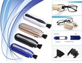 Brillenreiniger - Zonnebrillenreiniger - Zwart - Carbon Microfiber Brillenreiniger - Lensborstel – Lensreiniger voor Brillen – Glasses Cleaner - Brillenpoetser