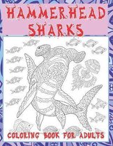 Hammerhead sharks - Coloring Book for adults