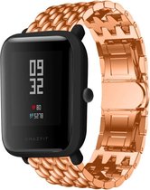 Xiaomi Amazfit Bip stalen draak band - rosé goud - 42mm