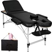 Charlie's Home - Massagetafel - Massagebed - Verstelbaar - Behandeltafel - Zwart