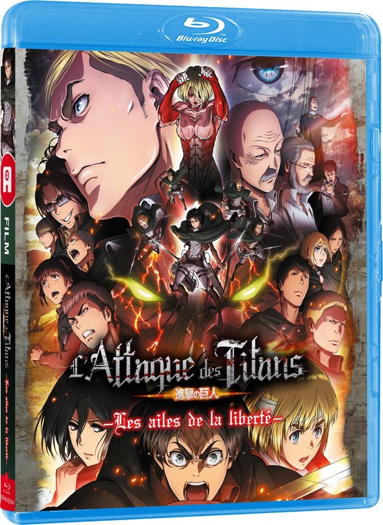 Attaque Des Titans Ailes De La Liberté L'Attaque des Titans - Film 2 : Les Ailes de la Liberté (Blu-ray) | Dvd