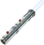 Hatred Lightsaber - RGB 11 Kleuren en Geluid - Lightsaber - Lichtzwaard - Laser Zwaard - Aluminium Handvat - 116 CM - Zilver