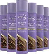 Andrélon Droogshampoo Brunette Care - 6 x 245 ml - Voordeelverpakking