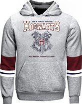 Harry Potter - Sweatshirt Ecusson Poudlard gris - M