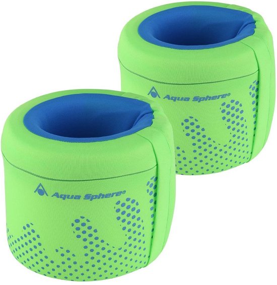 Aqua Sphere Arm Floats - Zwembandjes - Groen/Lichtblauw