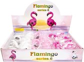 Lg-imports Kneedfiguur Flamingo Junior 12 X 7 Cm Fuchsia