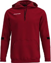 Jartazi Hoodie Roma Junior Polykatoen Rood Maat 146/152