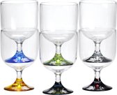 16706 - Party Wine Cup Stackable - Colours Ba