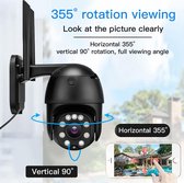 Beveiligingscamera - Waterdicht - 1080P - IP66 - Draai- en kantelbaar - Voor buiten -Bewakingscamera