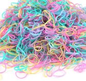 1000 STUKS - Kleine elastiekjes in diverse kleuren - Elastieken - Elastiek - Kantoor elastiekjes - Kantooraccessoires - Elastieken om post mee te binden - Verrekbare elastieken -El